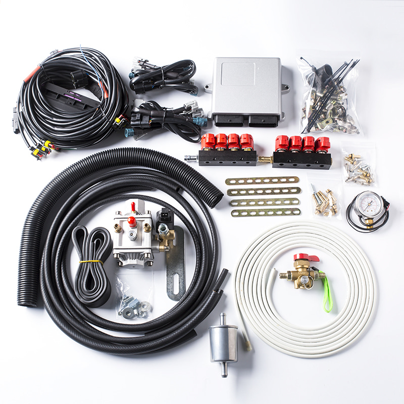 Kit EFI multipoint CNG pour moteur essence 8 cylindres